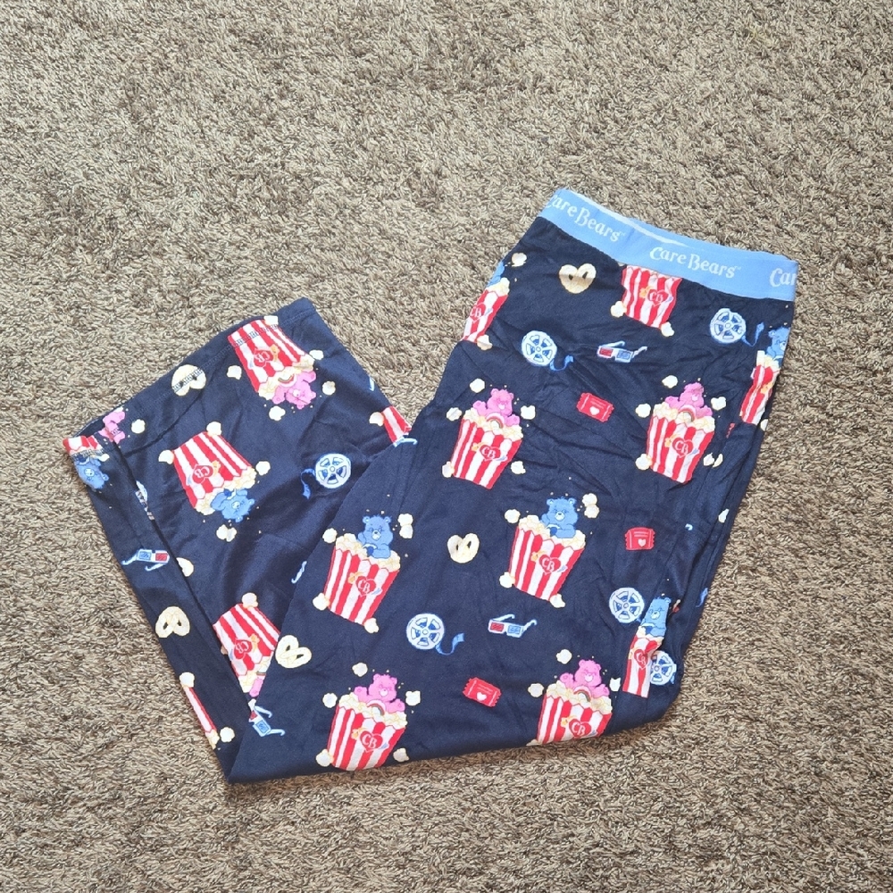 Care Bears Movie Night 2X 18W - 20W Plus Size Pajama Bottoms Sleep Pants